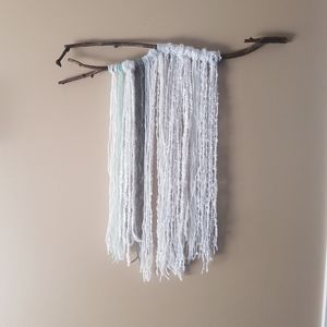 Shag wall hanging unique